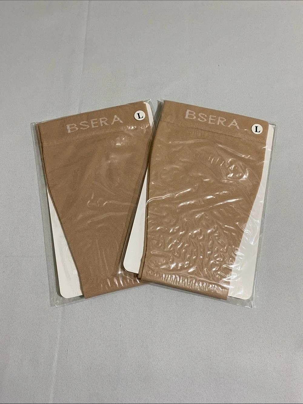 BSERA Calf Compression Sleeves 2 Pairs Women's Size L